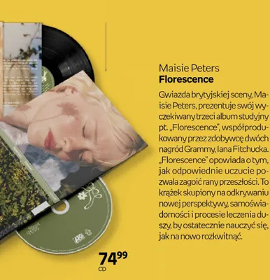 Płyta CD Maisie Peters Florescence promocja w Empik