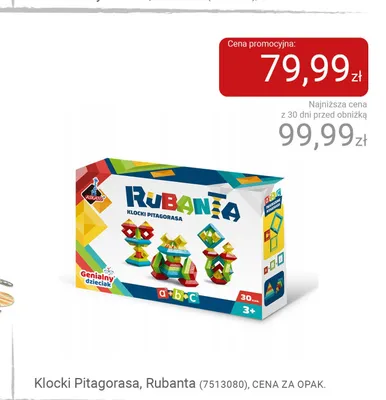 Klocki Pitagorasa Rubanta promocja w Smyk