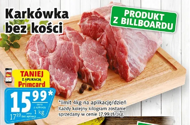 Karkówka bez kości promocja w Prim Market