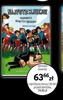 Książka Najfutbolniejsi Tajemnica śpiących sędziów oprawa twarda promocja w Empik