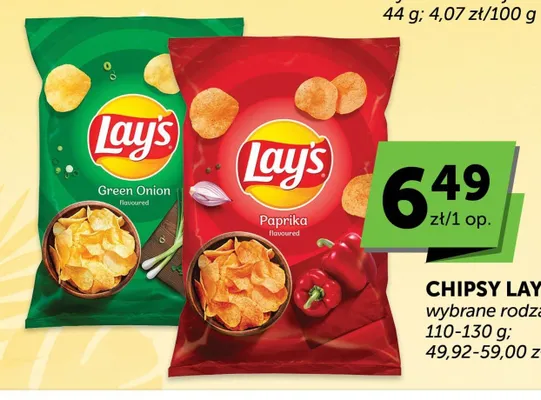Chipsy Lay's Paprika promocja w Groszek