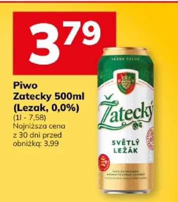 Piwo Zatecky Lezak promocja w Hitpol