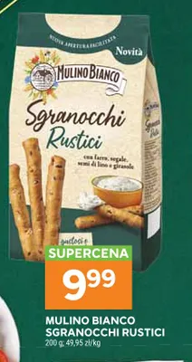 Mulino Bianco Sgranocchi Rustici promocja w Stokrotka