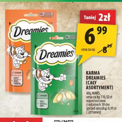 Karma Dreamies promocja w Arhelan
