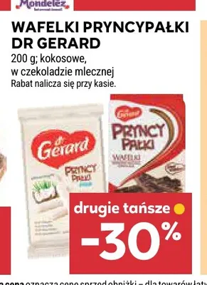 Wafelki Pryncypałki Dr Gerard w czekoladzie mlecznej promocja w Stokrotka
