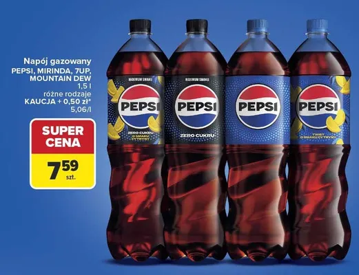 Napój gazowany Mirinda promocja w Carrefour