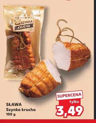 Szynka krucha Sława promocja w Kaufland