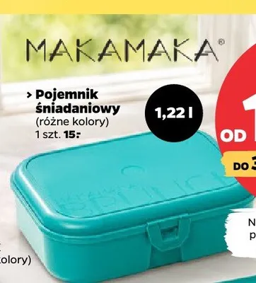 Pojemnik śniadaniowy Makamaka 1,22 l promocja w Netto