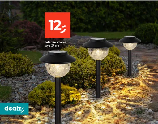 Latarnia solarna promocja w Dealz