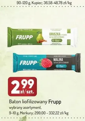 Baton liofilizowany Frupp malina promocja w Avita