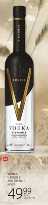 Wódka V.Double 40% promocja w Selgros