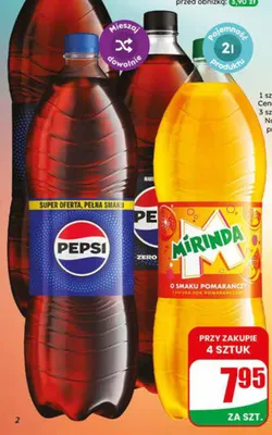 Napój gazowany Mirinda promocja w Dino