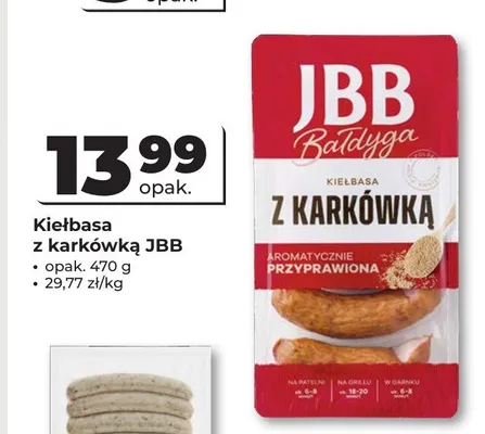 Kiełbasa z karkówką JBB Bałdyga promocja w Odido