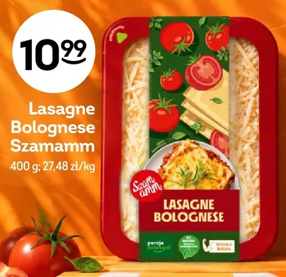 Lasagne Bolognese Szamamm promocja w Żabka