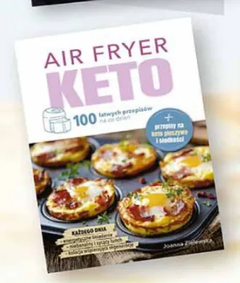 Książka Air Fryer Keto Joanna Zielewska Biedronka promocja w Biedronka