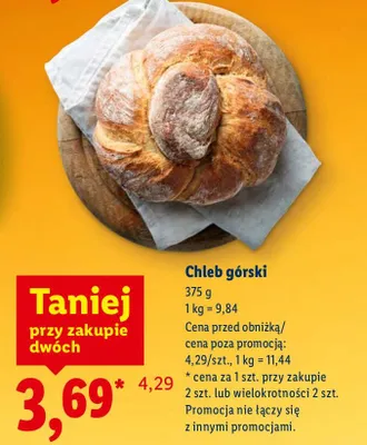 Chleb górski promocja w Lidl