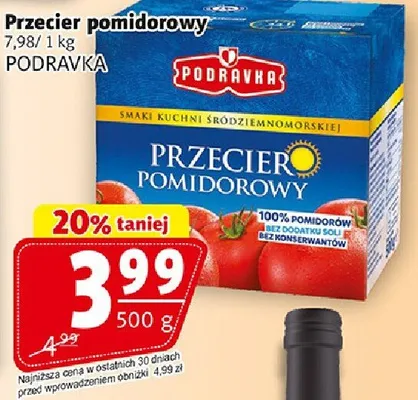 Przecier pomidorowy promocja w Prim Market