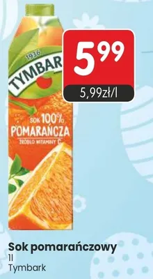 Sok pomarańczowy promocja w Market Point