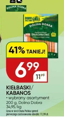 Kiełbaski/kabanos *wybrany asortyment promocja w Chata Polska