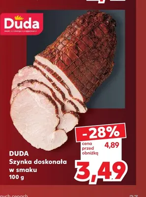 Szynka doskonała w smaku Duda promocja w Kaufland