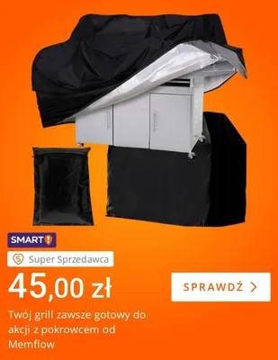 Pokrowiec na grill Memflow promocja w Allegro