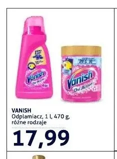 Płyn odplamiający Vanish promocja w Blue Stop