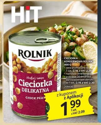 Cieciorka konserwowa Rolnik promocja w Selgros