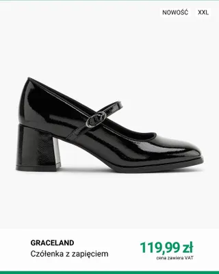 Czółenka z zapięciem Graceland promocja w Deichmann