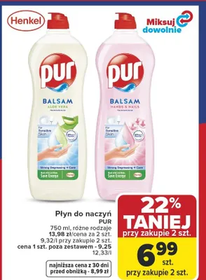 Płyn do naczyń Balsam promocja w Carrefour