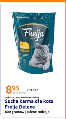 Sucha karma dla kota Freija Deluxe promocja w Action