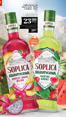 Likier Soplica Egzotyczna Kaktus Arbuz promocja w POLOmarket