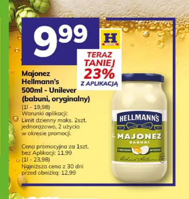 Majonez Hellmann's Babuni promocja w Hitpol