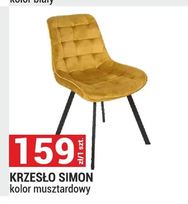 Krzesło Simon promocja w Merkury Market