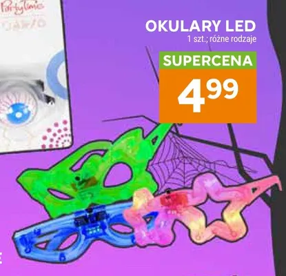 Okulary LED promocja w Stokrotka