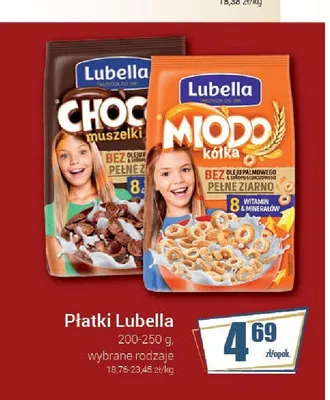 Płatki Lubella Miodo kółka promocja w Premium Nasz Sklep
