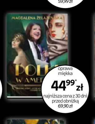 Książka Polacy w Ameryce Magdalena Żelazowska promocja w Empik