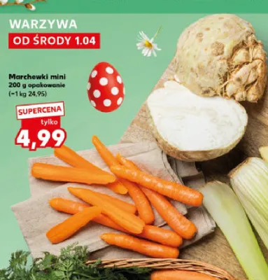 Marchewki mini promocja w Kaufland