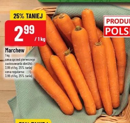 Marchew promocja w POLOmarket