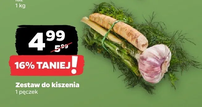 Zestaw do kiszenia promocja w Netto