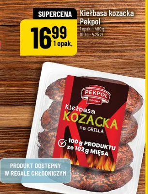 Kiełbasa kozacka promocja w POLOmarket