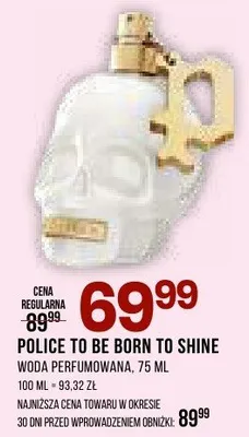 Woda perfumowana To Be Born to Shine promocja w Drogerie Natura