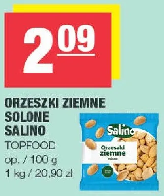 Orzeszki ziemne solone promocja w SPAR