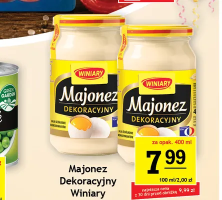 Majonez dekoracyjny Winiary promocja w Gram Market