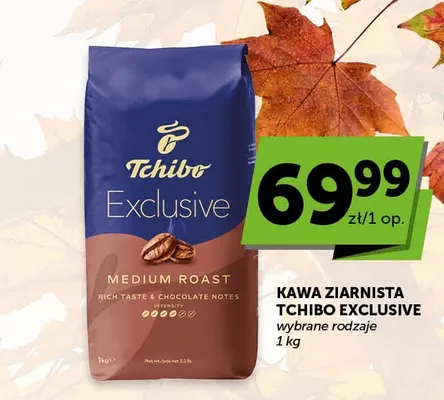 Kawa ziarnista Tchibo Exclusive promocja w Groszek