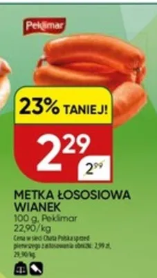 Metka łososiowa wianek promocja w Chata Polska