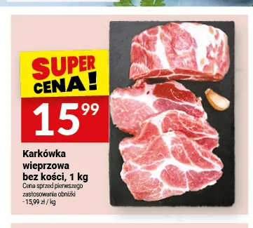 Karkówka wieprzowa bez kości promocja w Twój Market
