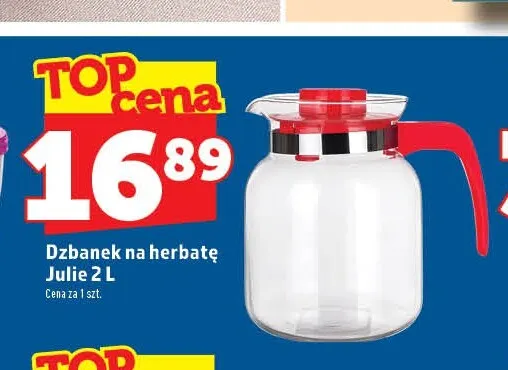 Dzbanek na herbatę Julie 2 l promocja w TOPAZ