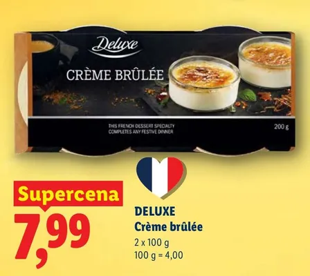 Crème brûlée promocja w Lidl
