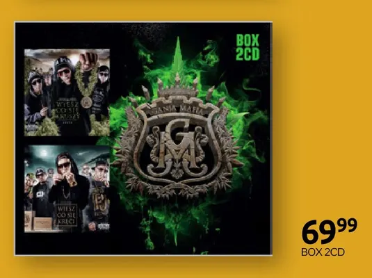 Płyta CD Ganja Mafia Wiesz co się kręci promocja w Empik