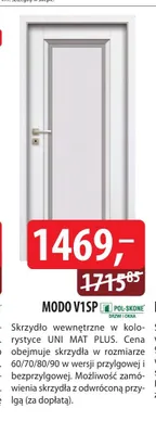 Skrzydło wewnętrzne POL-SKONE Modo V1SP promocja w Dobre Dla Domu